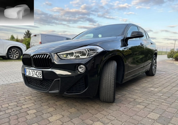 BMW X2 cena 119000 przebieg: 39468, rok produkcji 2020 z Jaraczewo małe 529